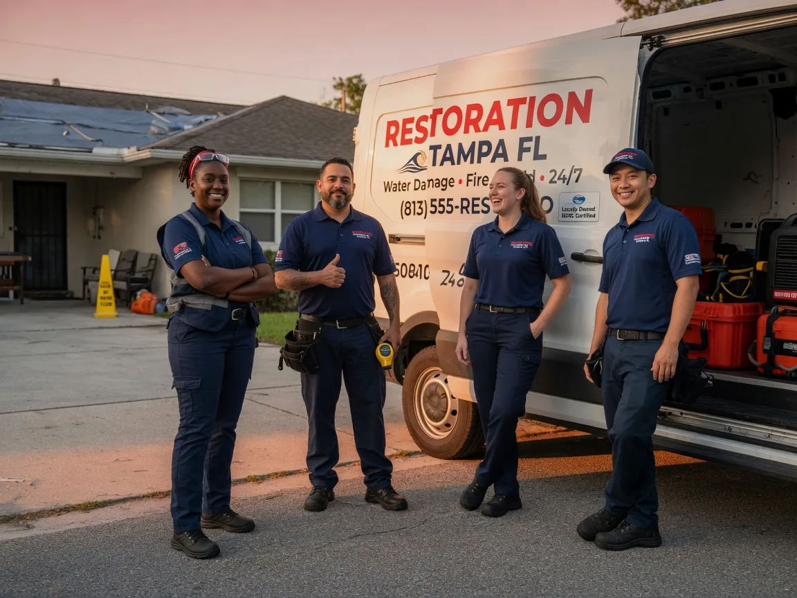 Water Damage Restoration company in Lewiston, MN